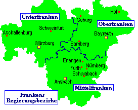 Franken Gebiet